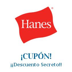 Logo de la tienda Hanes con cupones de descuento