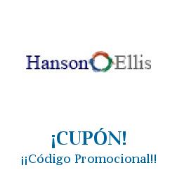 Logo de la tienda Hanson Ellis con cupones de descuento