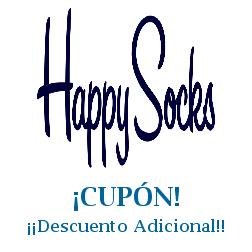 Logo de la tienda Happy Socks con cupones de descuento