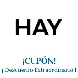 Logo de la tienda HAY con cupones de descuento