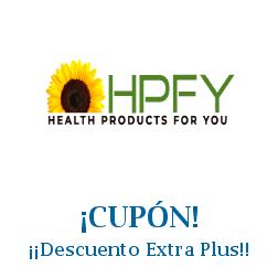 Logo de la tienda Health Products For You con cupones de descuento