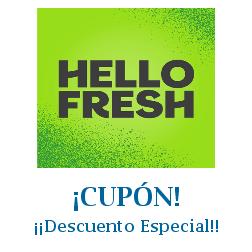 Logo de la tienda HelloFresh con cupones de descuento