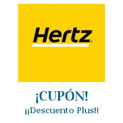 Logo de la tienda Hertz con cupones de descuento