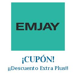 Logo de la tienda Hey Emjay con cupones de descuento