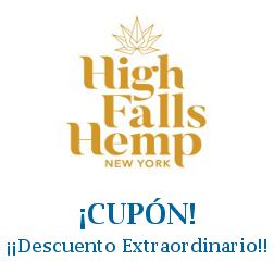 Logo de la tienda High Falls Hemp NY con cupones de descuento