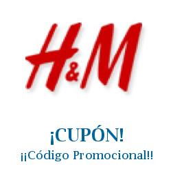 Logo de la tienda HM con cupones de descuento