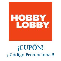 Logo de la tienda Hobby Lobby con cupones de descuento