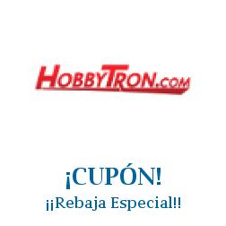 Logo de la tienda HobbyTron con cupones de descuento