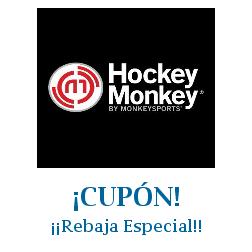 Logo de la tienda HockeyMonkey con cupones de descuento