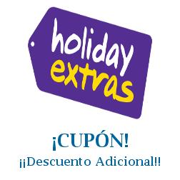 Logo de la tienda Holiday Extras con cupones de descuento