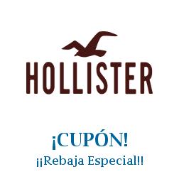 Logo de la tienda Hollister con cupones de descuento