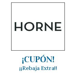 Logo de la tienda Horne con cupones de descuento