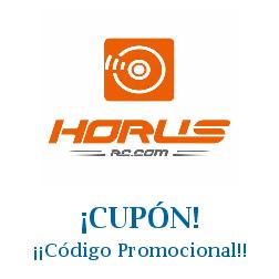 Logo de la tienda Horus RC con cupones de descuento