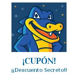 Logo de la tienda HostGator con cupones de descuento