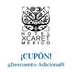 Logo de la tienda Hotel Xcaret con cupones de descuento