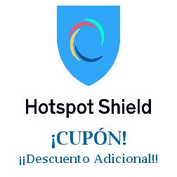 Logo de la tienda Hotspot Shield con cupones de descuento