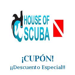 Logo de la tienda House of Scuba con cupones de descuento