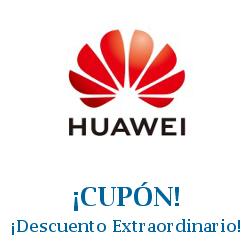 Logo de la tienda Huawei con cupones de descuento