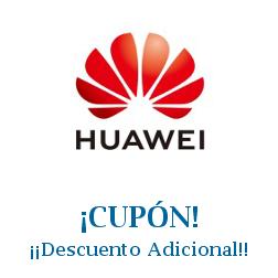 Logo de la tienda Huawei con cupones de descuento