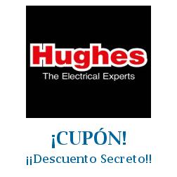 Logo de la tienda Hughes con cupones de descuento