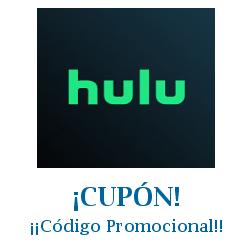Logo de la tienda Hulu con cupones de descuento