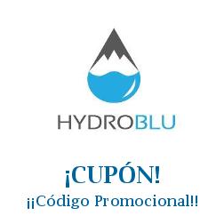 Logo de la tienda HydroBlu con cupones de descuento