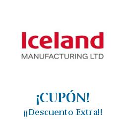 Logo de la tienda Iceland con cupones de descuento