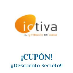 Logo de la tienda ICTIVA con cupones de descuento