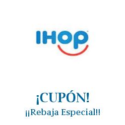 Logo de la tienda IHOP con cupones de descuento