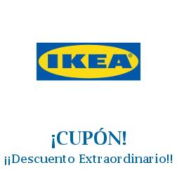 Logo de la tienda IKEA con cupones de descuento