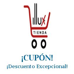 Logo de la tienda Illux con cupones de descuento