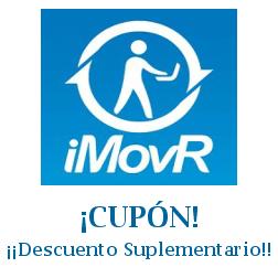 Logo de la tienda iMovR con cupones de descuento