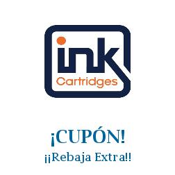 Logo de la tienda InkCartridges con cupones de descuento