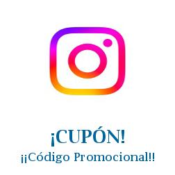 Logo de la tienda Instagram con cupones de descuento