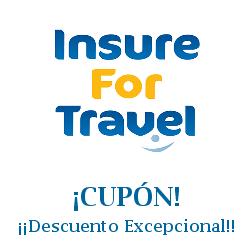 Logo de la tienda Insure for Travel con cupones de descuento