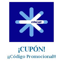 Logo de la tienda Interjet con cupones de descuento