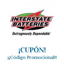 Logo de la tienda Interstate Batteries con cupones de descuento