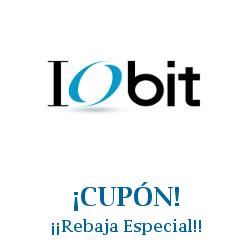 Logo de la tienda IObit con cupones de descuento