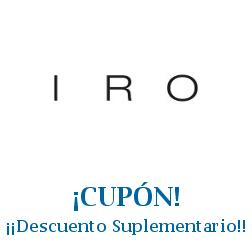 Logo de la tienda IRO con cupones de descuento