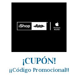 Logo de la tienda iShop con cupones de descuento