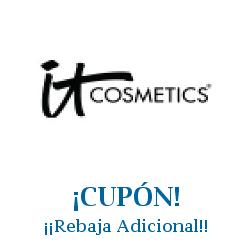 Logo de la tienda IT Cosmetics con cupones de descuento