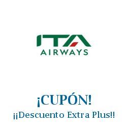 Logo de la tienda ITA Airways con cupones de descuento