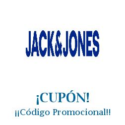 Logo de la tienda Jack Jones con cupones de descuento