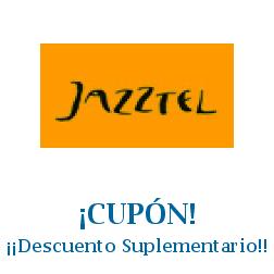 Logo de la tienda Jazztel con cupones de descuento