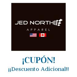 Logo de la tienda Jed North con cupones de descuento
