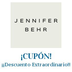 Logo de la tienda Jennifer Behr con cupones de descuento