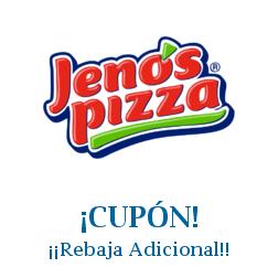 Logo de la tienda Jenos Pizza con cupones de descuento