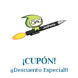 Logo de la tienda JetPens con cupones de descuento