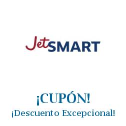 Logo de la tienda JetSmart con cupones de descuento