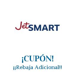 Logo de la tienda JetSmart con cupones de descuento